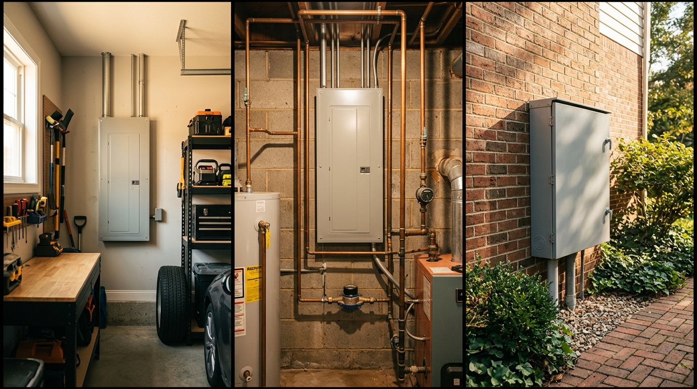Best Location for an Electrical Panel | NEC Code Requirements