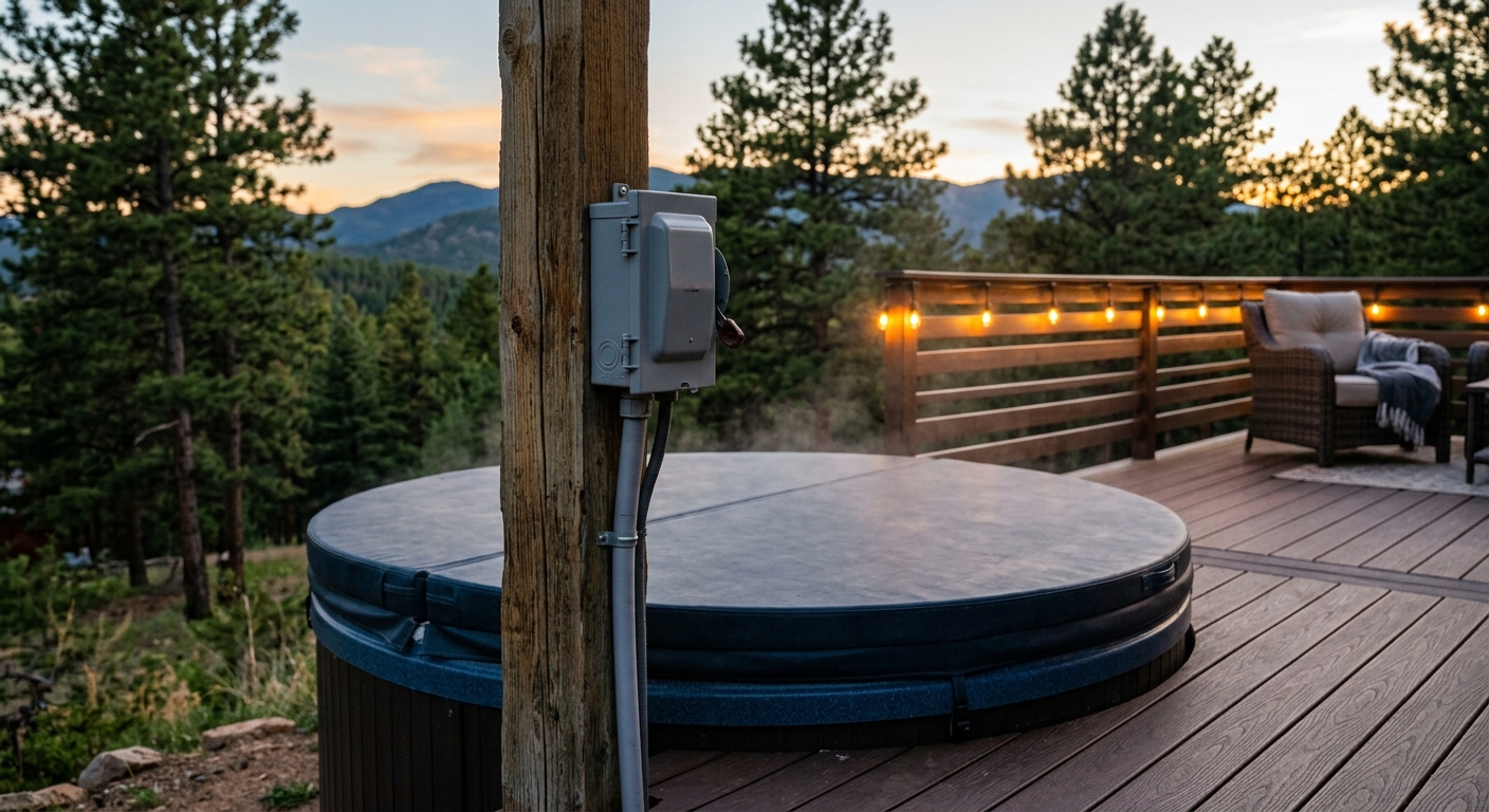 Hot Tub & Pool Wiring — photo 1