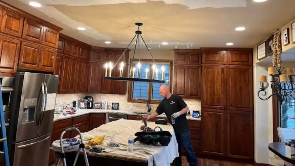 main electrical panel installation