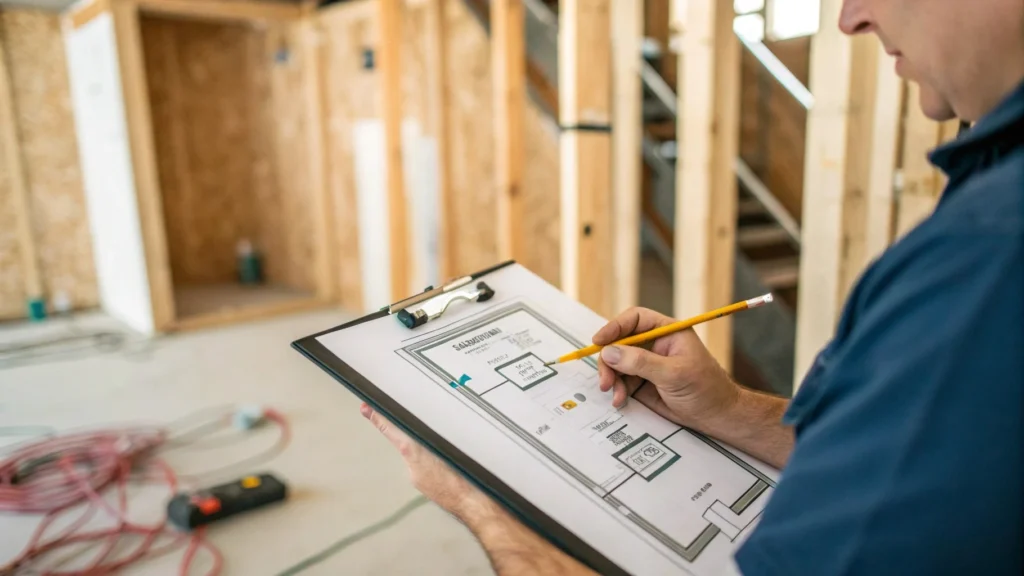 Basement electrical planning