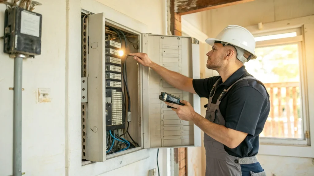 Northern Colorado home with modern electrical systems